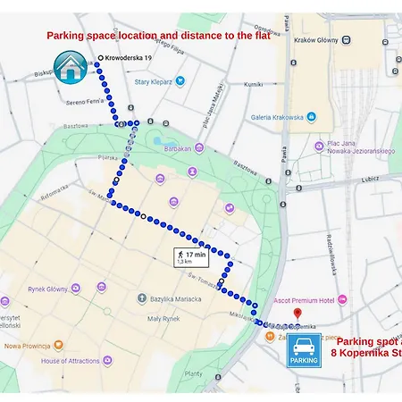 דירה Cracow Fancy Brick #2 - Old Town *